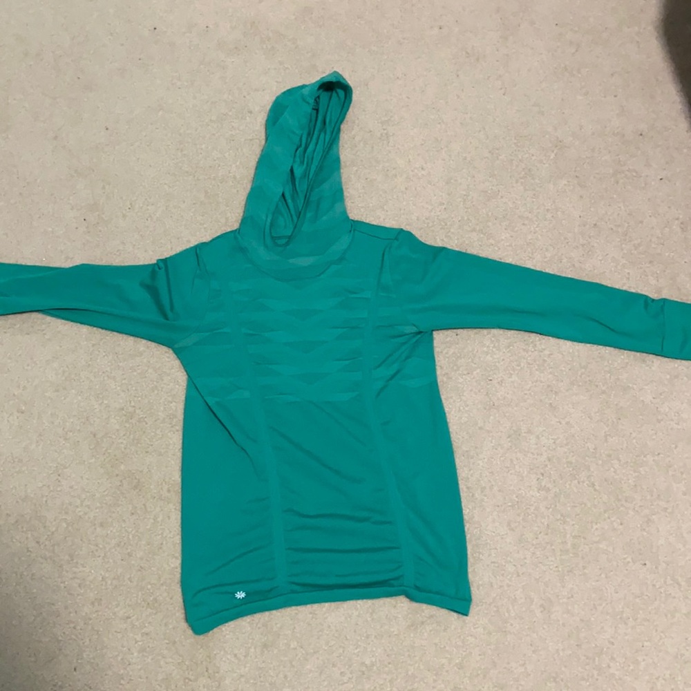 Athleta Girl Hooded Top - Green
